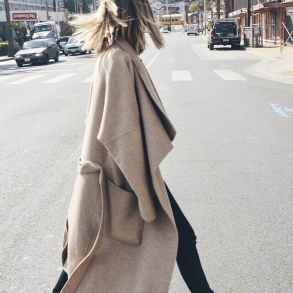 Zara Handmade Camel Coat - Picture 8 of 16